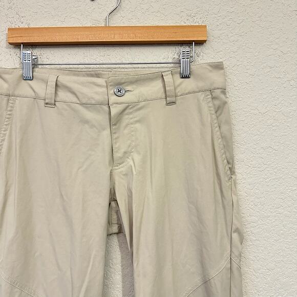 COLUMBIA Mumbai Mover III Pants Beige Straight Leg Omni Shield Work - Picture 4 of 13